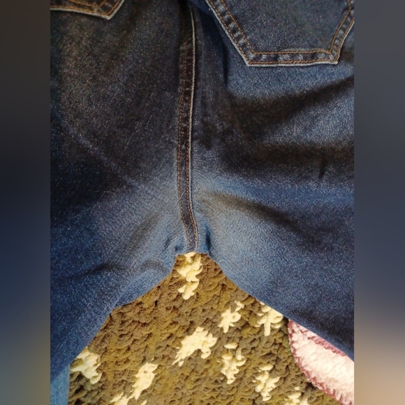 A Motherhood Blue Straight Wide Leg Jeans Timeless Denim Style - Picture 7 of 7